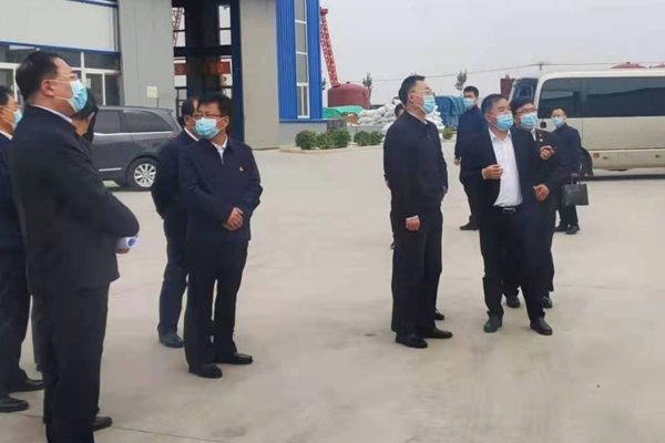 辽宁省委副书记、省长刘宁一行实地考察一诺环境 辽宁省委副书记、省长刘宁一行实地考察一诺环境